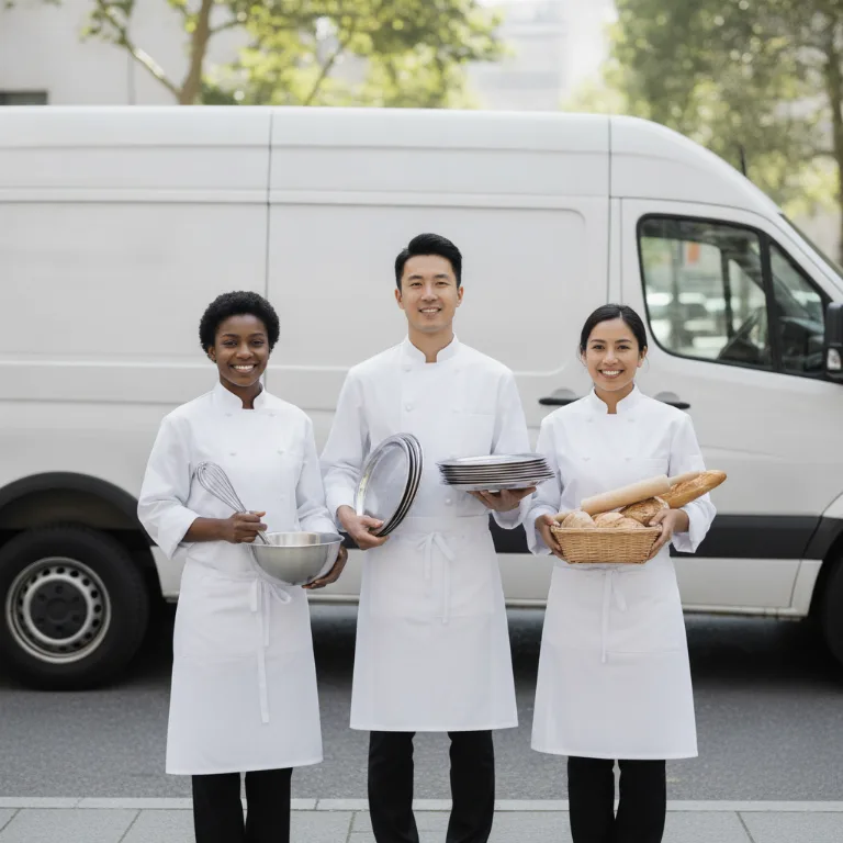 Catering team in Haarlem